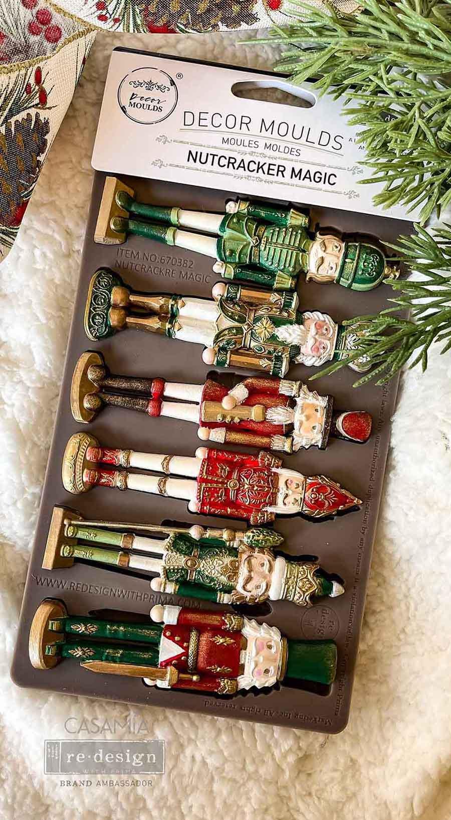 Nutcracker Magic  - Resin Mould 5"x8"