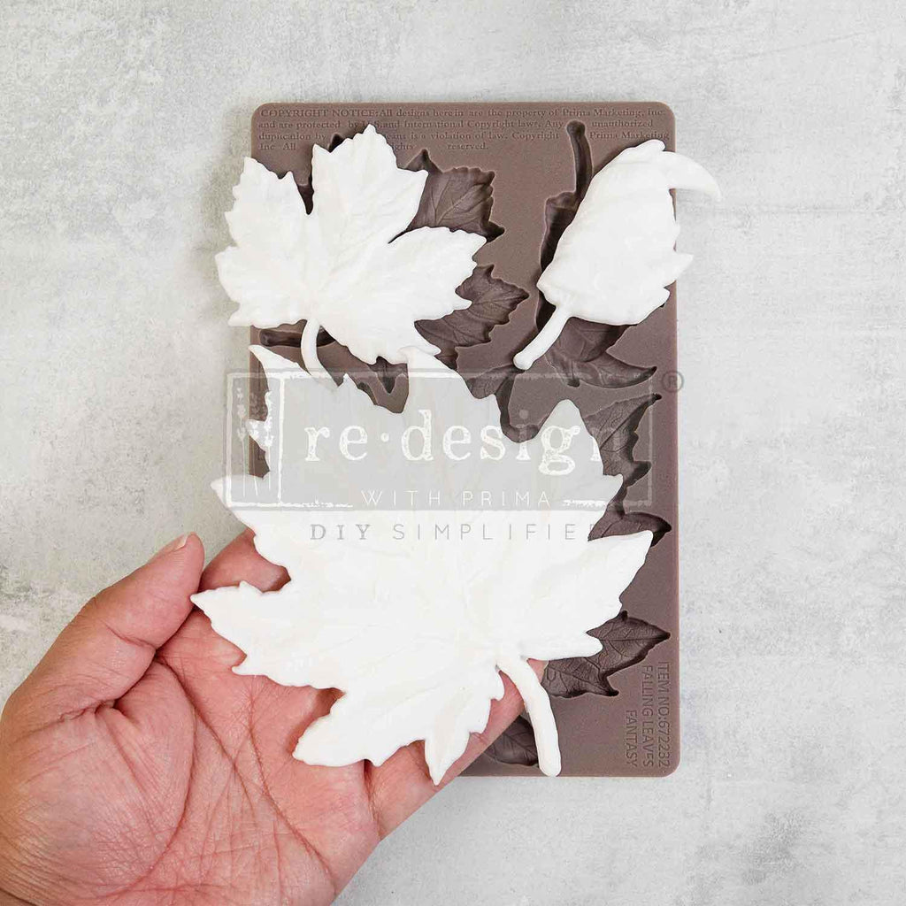 Falling Leaves Fantasy - Resin Mould 5"x8"