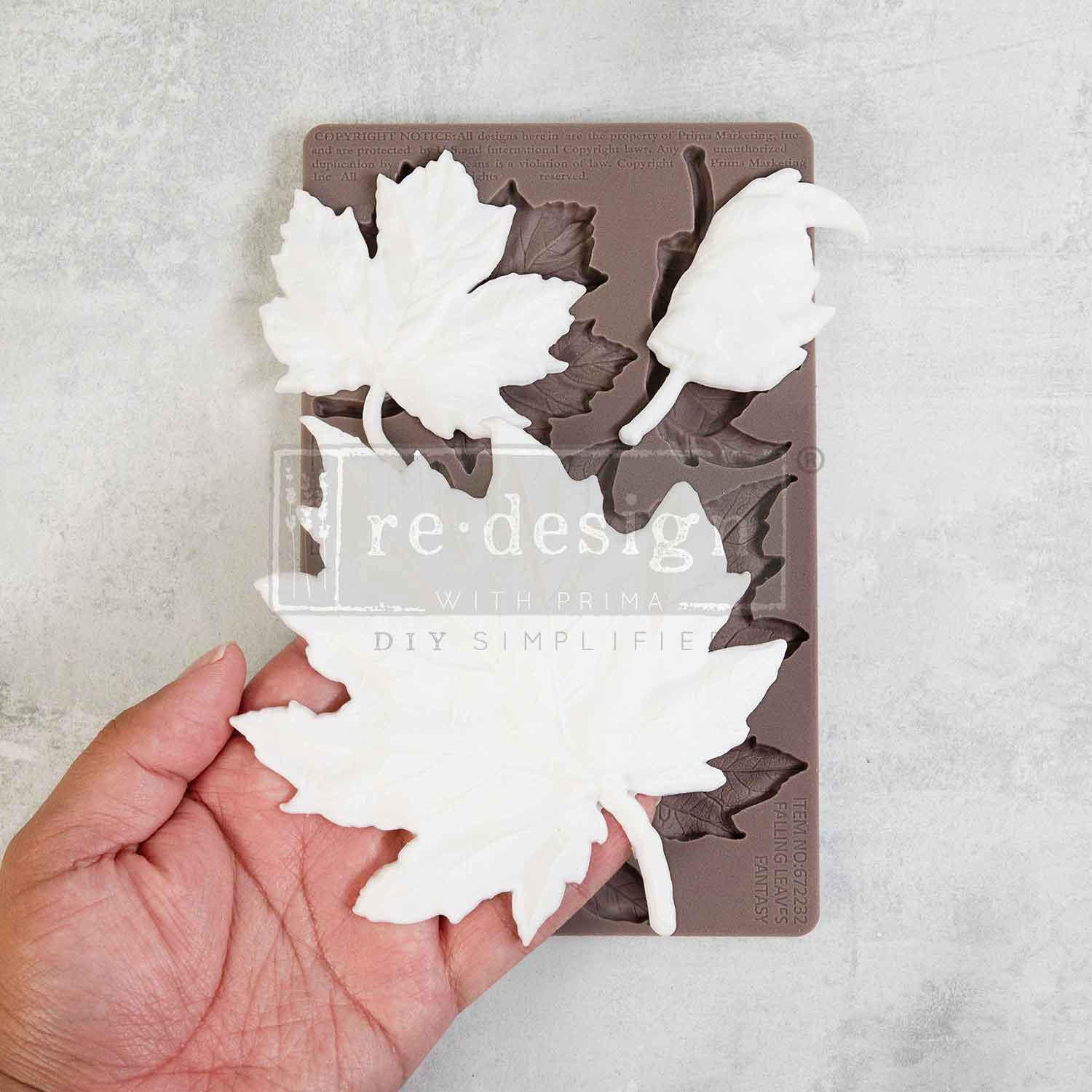 Falling Leaves Fantasy - Resin Mould 5"x8"