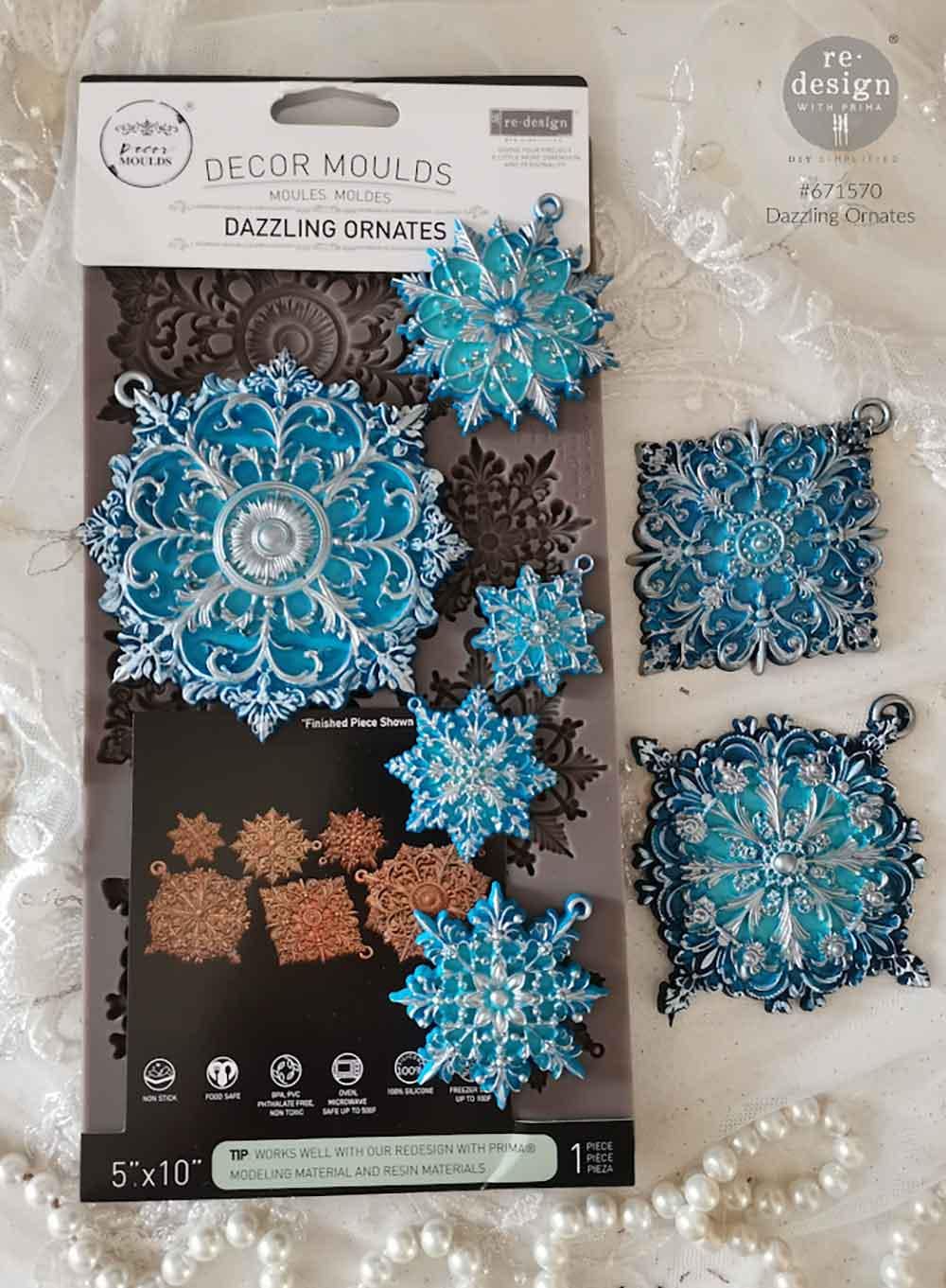 Dazzling Ornates - Resin Mould 5"x10"