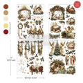 Sacred Night Collection | Middy Transfers | Redesign With Prima | Rub on Transfers | Furniture | Arts & Crafts | 4 sheets-8.5" x 11" Redesign with Prima