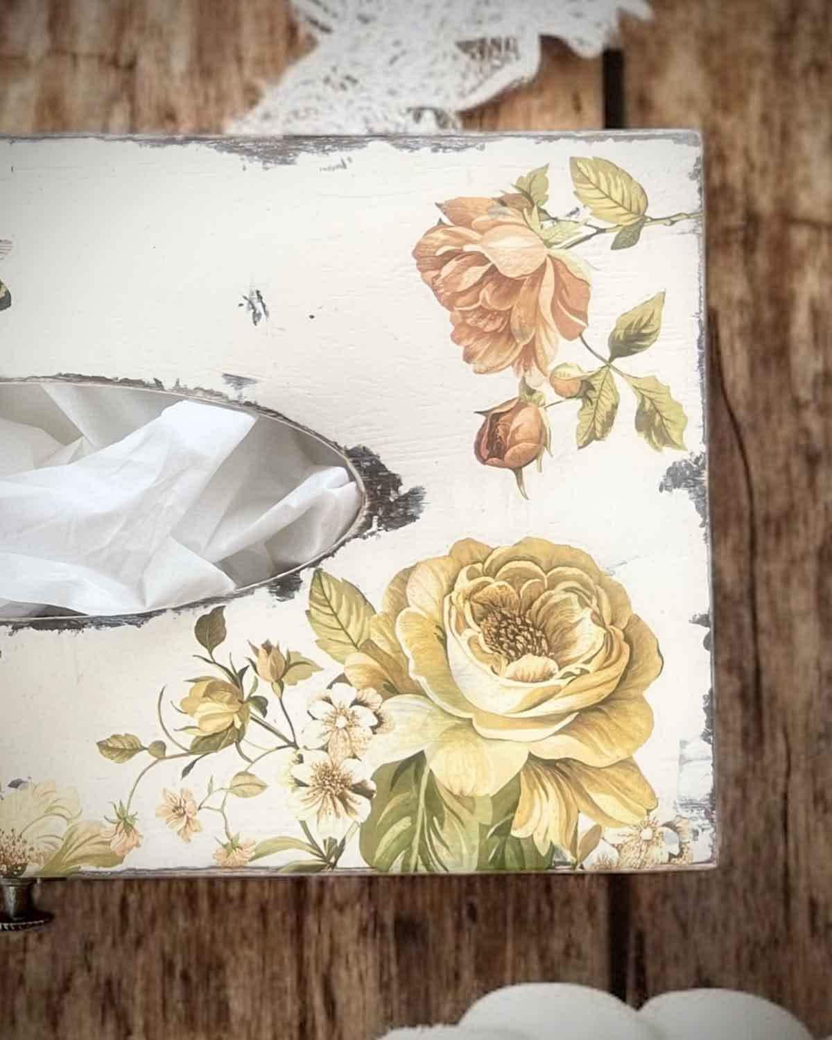 BELLE ÉPOQUE BLOOMS | Middy Transfers | Redesign With Prima | Rub on Transfers | Furniture | Arts & Crafts | 3 sheets-8.5" x 11"