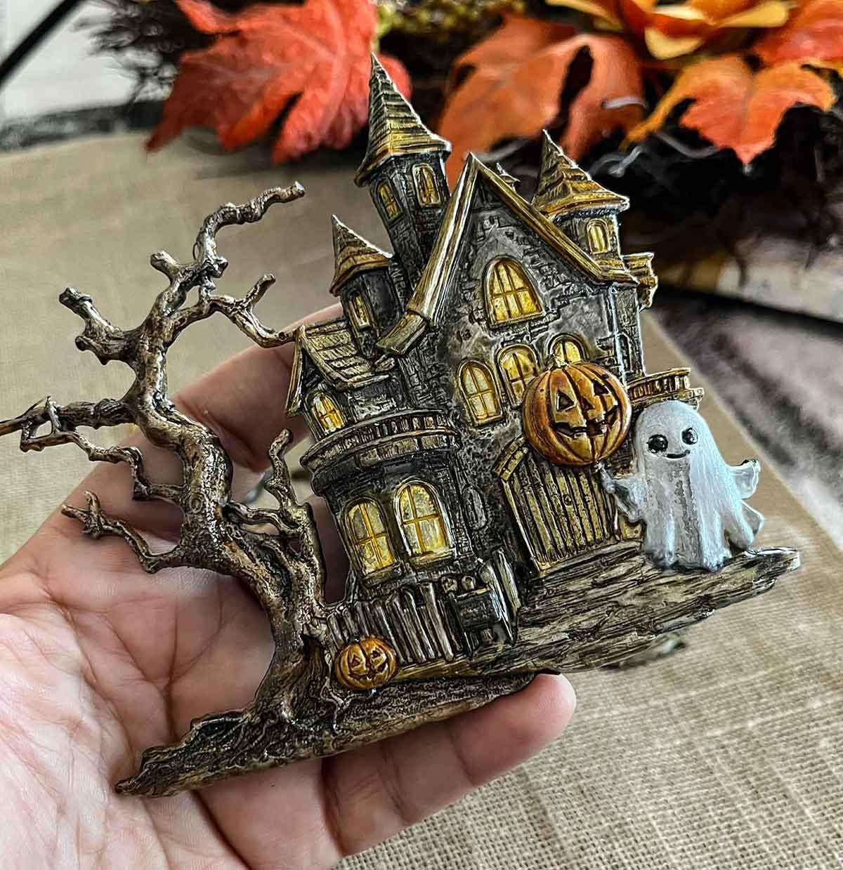 Halloween Mould | Bewitched  - Resin Mould 5"x8"