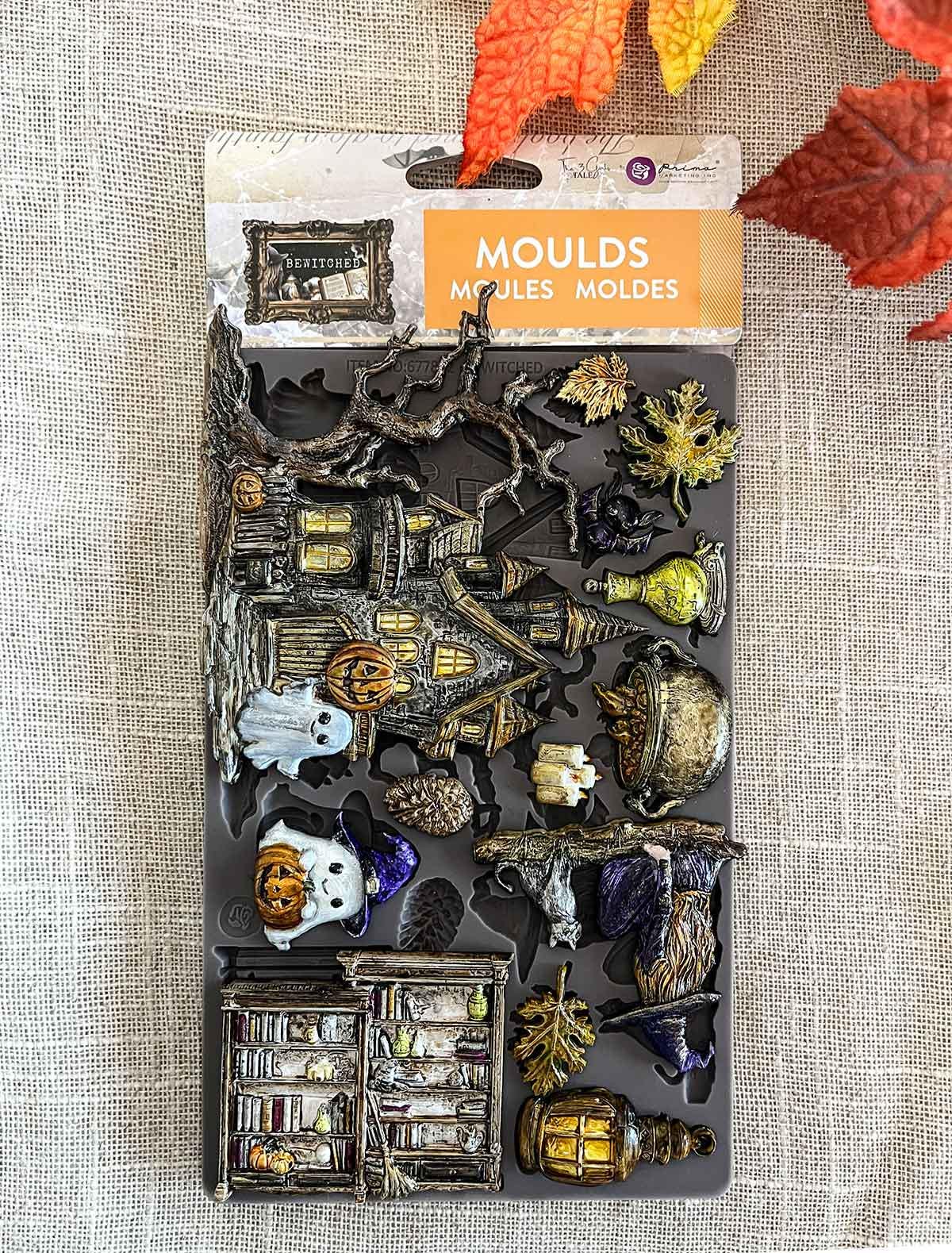 Halloween Mould | Bewitched  - Resin Mould 5"x8"