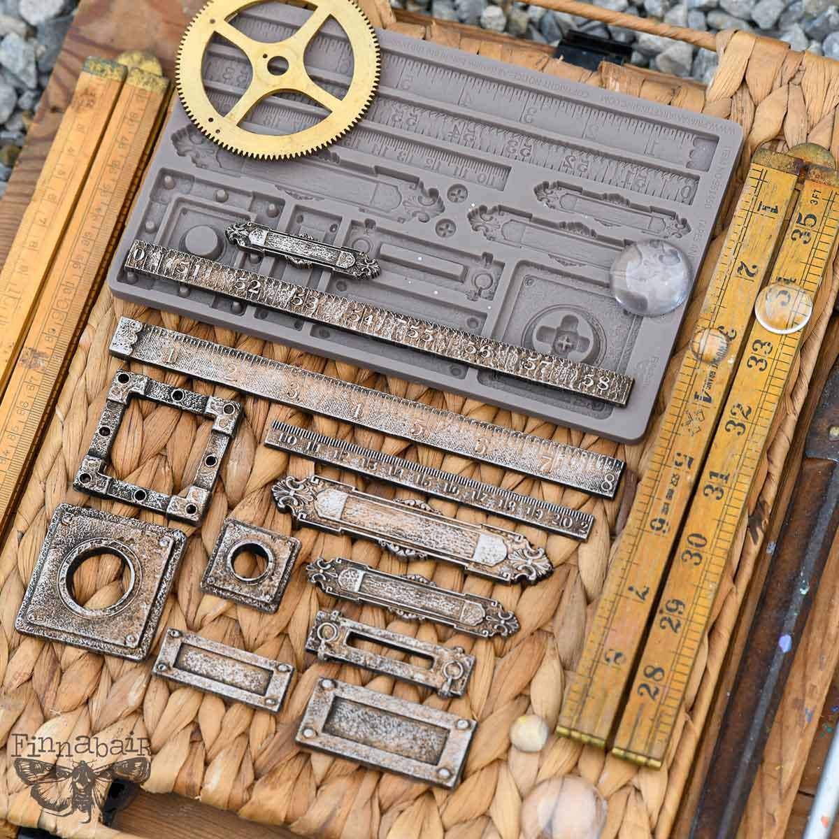 Tapes And Labels  - Resin Mould 5"x8"