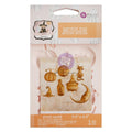 Packaged moulds with Halloween-themed designs on a white background