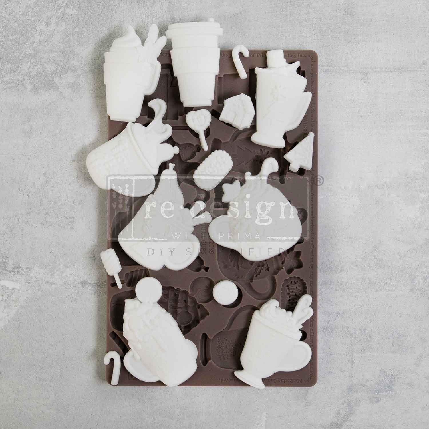 Cheerful Cups - Resin Mould 5"x8"
