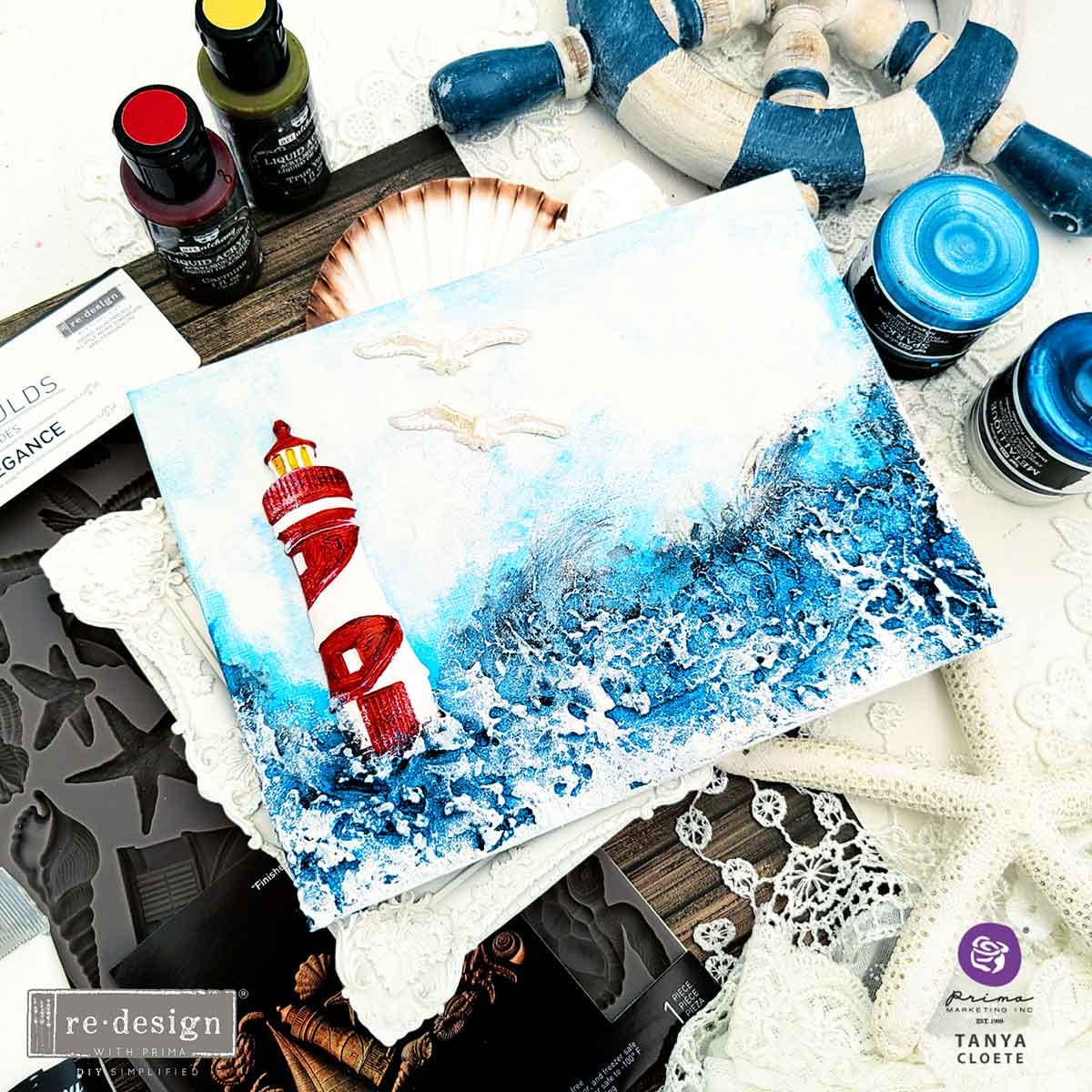Reef Elegance  - Resin Mould 5"x10"
