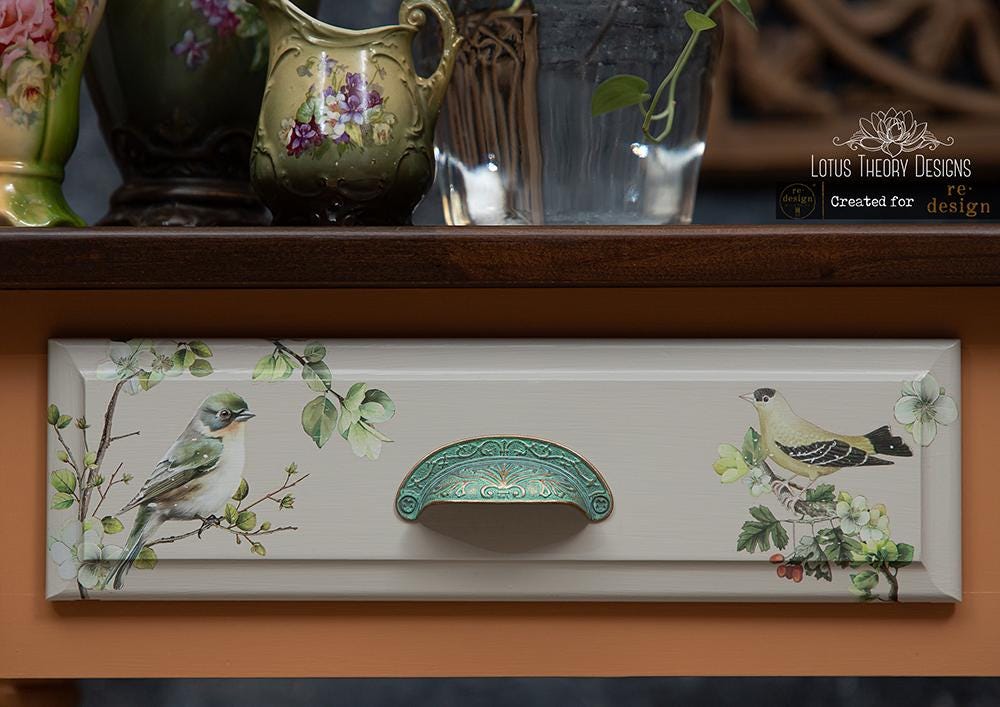 NESTLED WHISPERS | Small Transfers | Redesign With Prima | Rub on Transfers | Furniture | Arts & Crafts | 3 sheets, 6x12