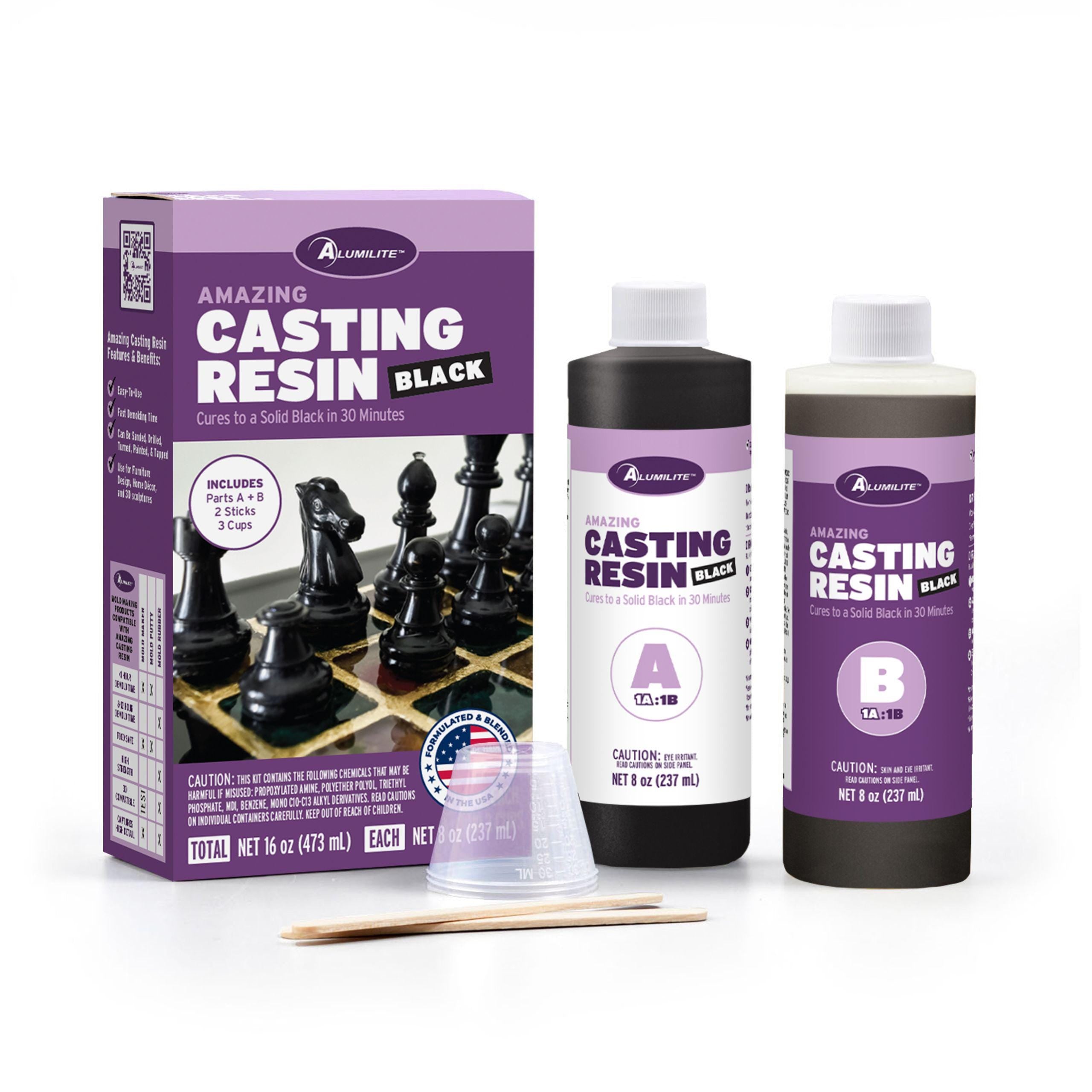 BLACK CASTING RESIN | Art Ingredients | Arts | Crafts | Resin