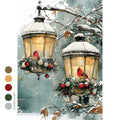 Cardinal Christmas | 1 sheet, 8.27x11.69 | Decoupage Decor Tissue Paper | Redesign with Prima Redesign with Prima