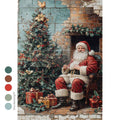 COZY CLAUS CORNER | Decoupage Decor Tissue Paper for Furniture | 1 sheet, 8.27x11.69 | Redesign with Prima