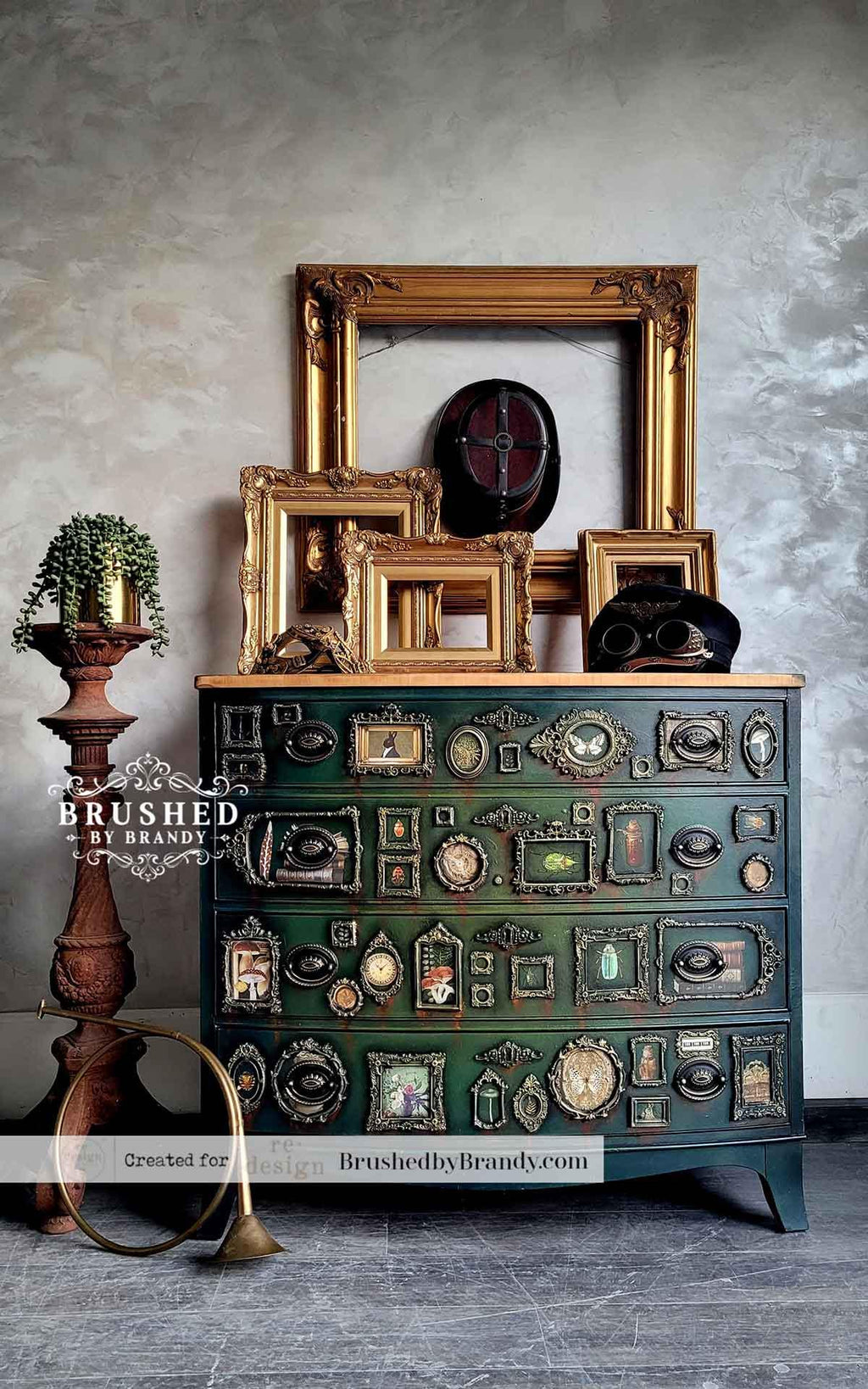 Lucian | 5"x8" | Decor Moulds for Crafts | Redesign with Prima