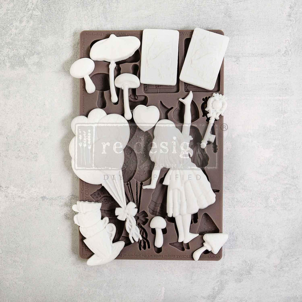 Whimsy Craft Chronicles | 5"x8" | Decor Moulds for Crafts | Redesign with Prima