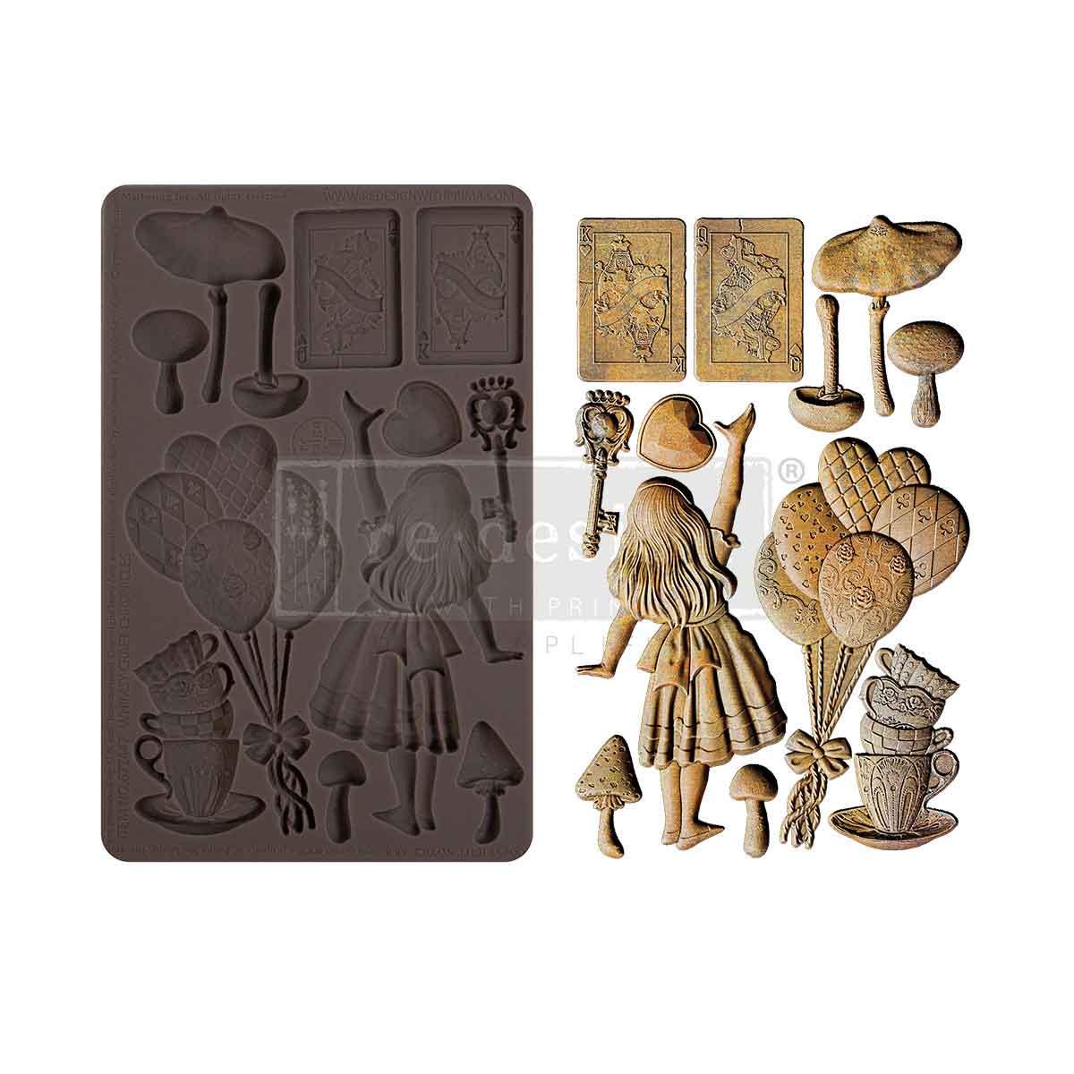 Whimsy Craft Chronicles | 5"x8" | Decor Moulds for Crafts | Redesign with Prima