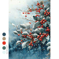 Frosted Boughs & Berries | 1 sheet, 8.27″x11.69″ | Redesign with Prima Redesign with Prima