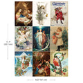 HOLY NIGHT | Decoupage Decor Tissue Paper for Furniture | 1 sheet, 8.3x11.7 | Redesign with Prima Redesign with Prima
