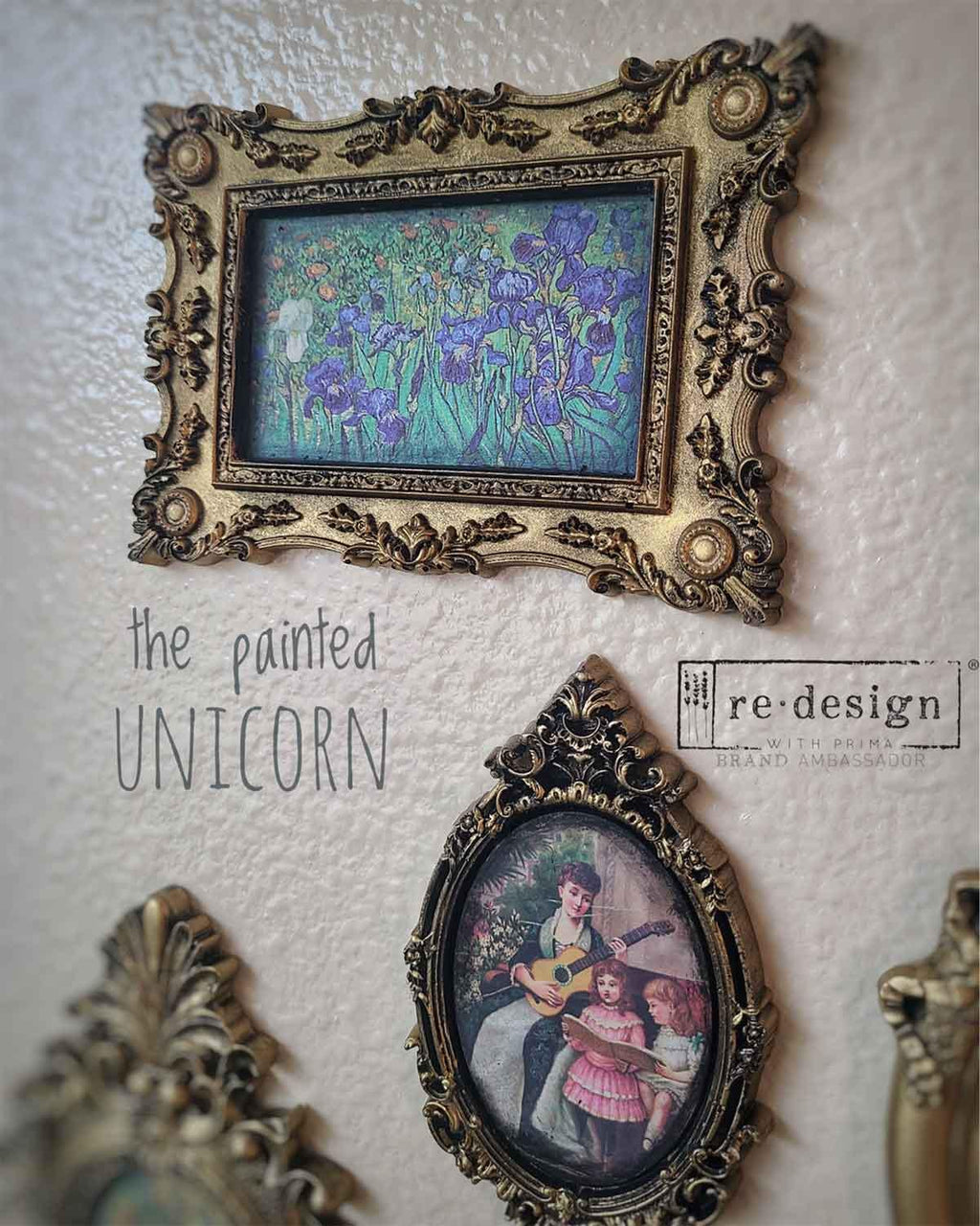 THE PAINTED LEGACY | Decoupage Decor Tissue Paper for Furniture | 1 sheet, 8.3x11.7 | Redesign with Prima