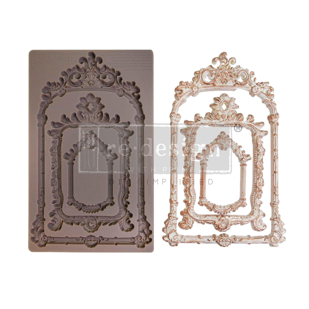 Finley | 5"x8" | Decor Moulds for Crafts | Redesign with Prima