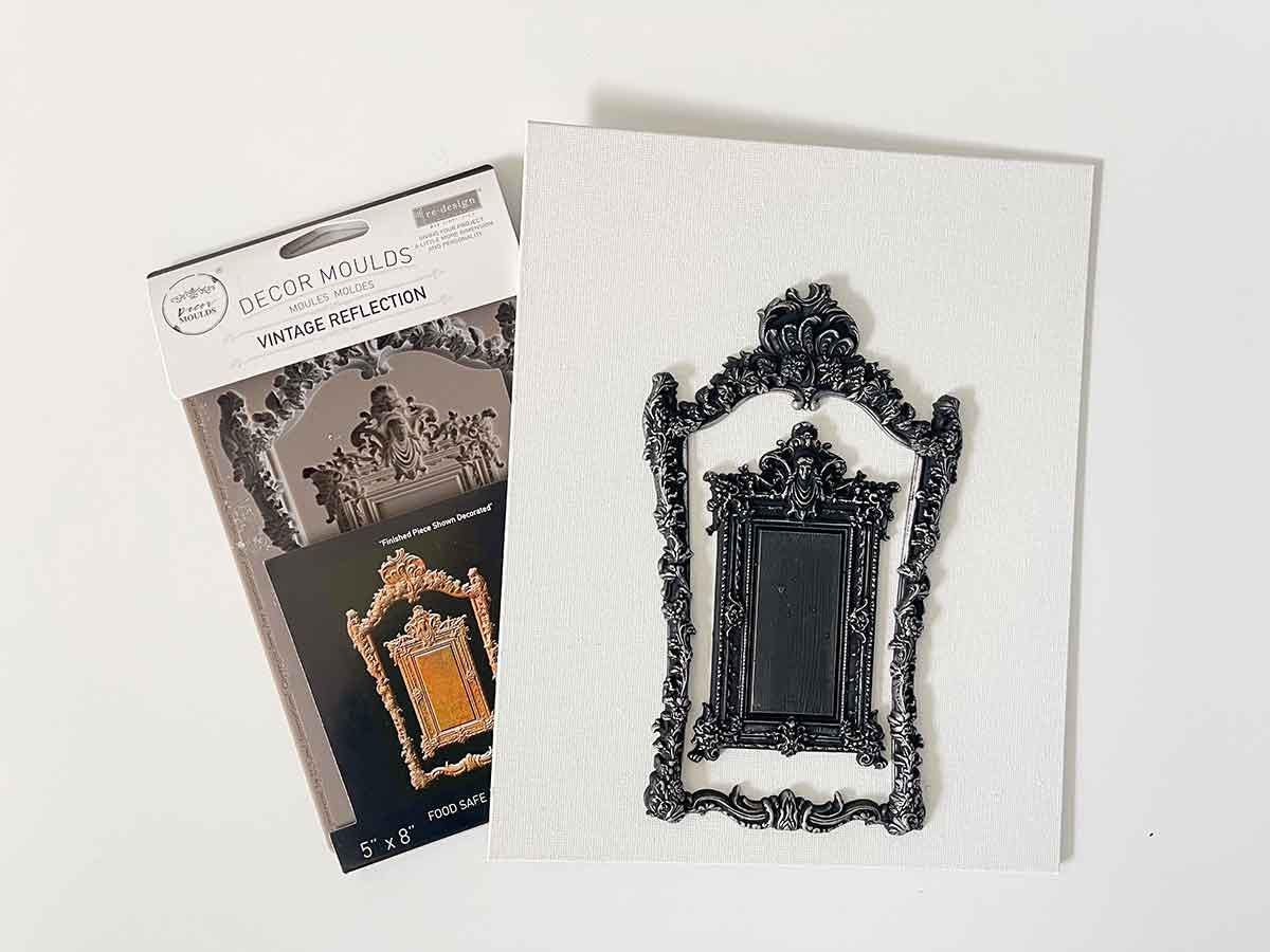 Vintage Reflection | 5"x8" | Decor Moulds for Crafts | Redesign with Prima