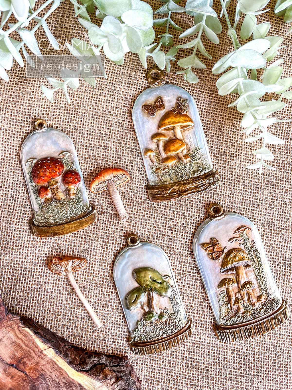Enchanted Shroom | Décor Mould – 1 Piece, 5" x 10" x 8mm | ReDesign with Prima