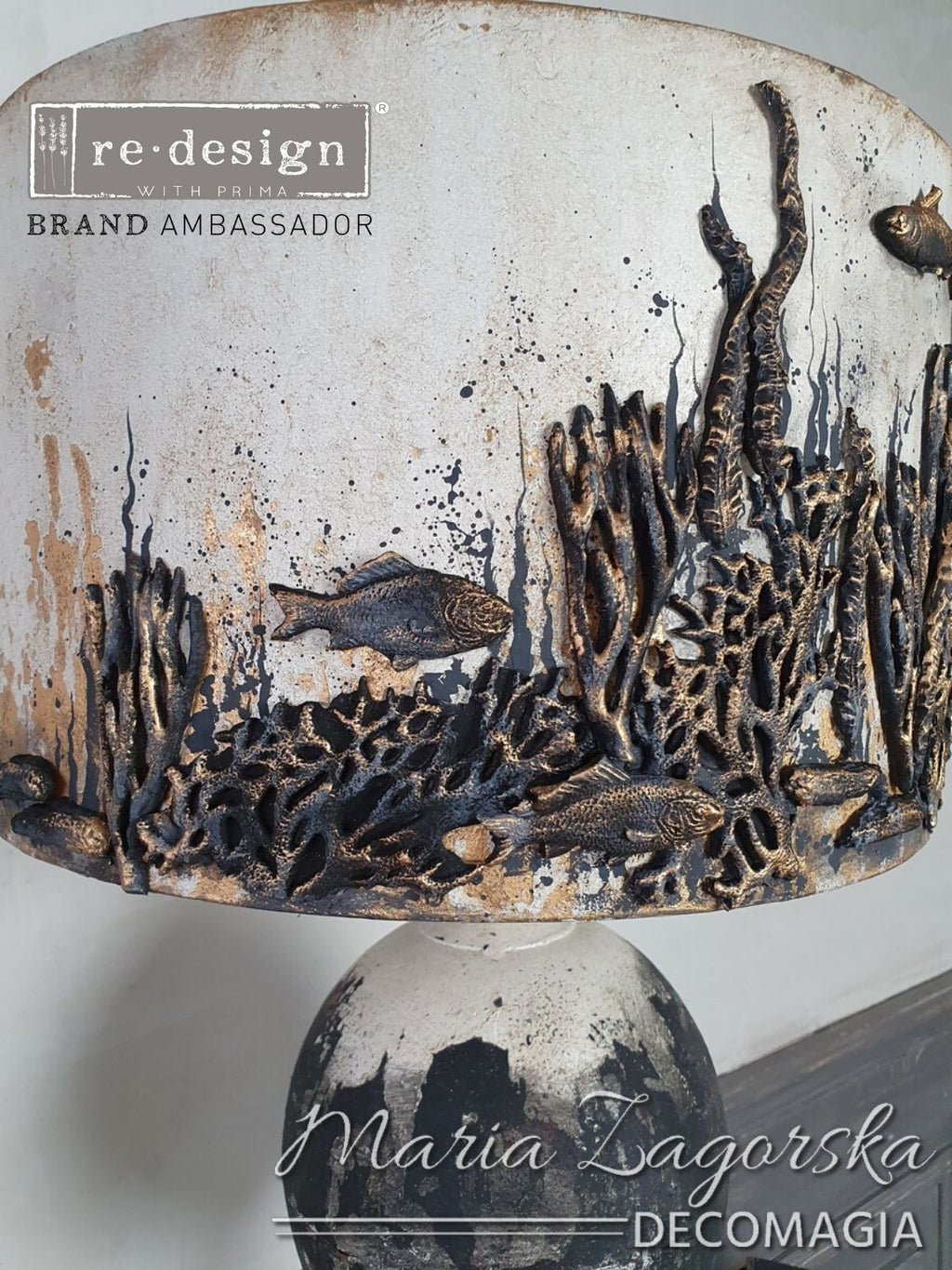Coral Reef - Resin Mould 5"x8" Redesign with Prima