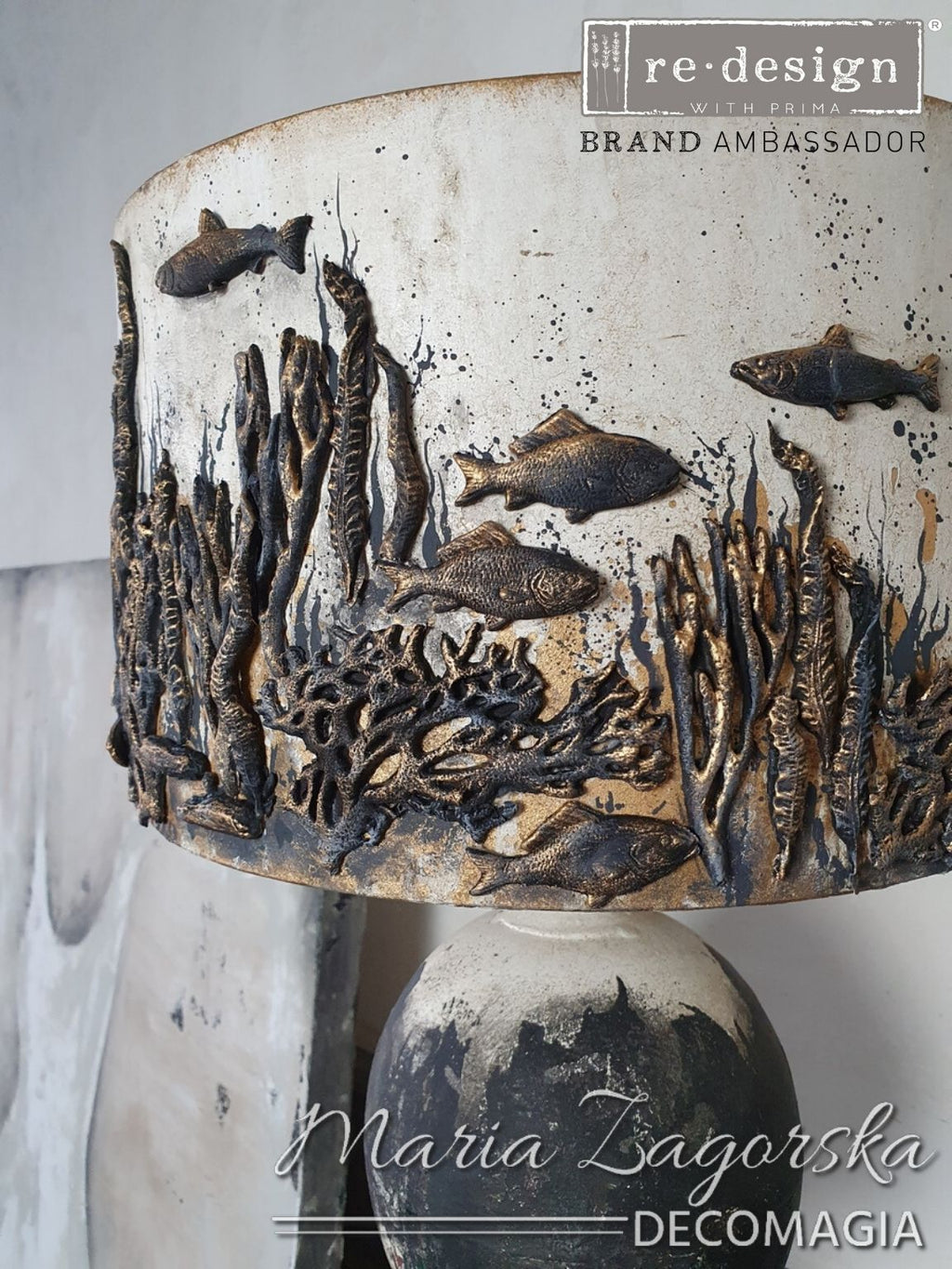 Coral Reef - Resin Mould 5"x8" Redesign with Prima