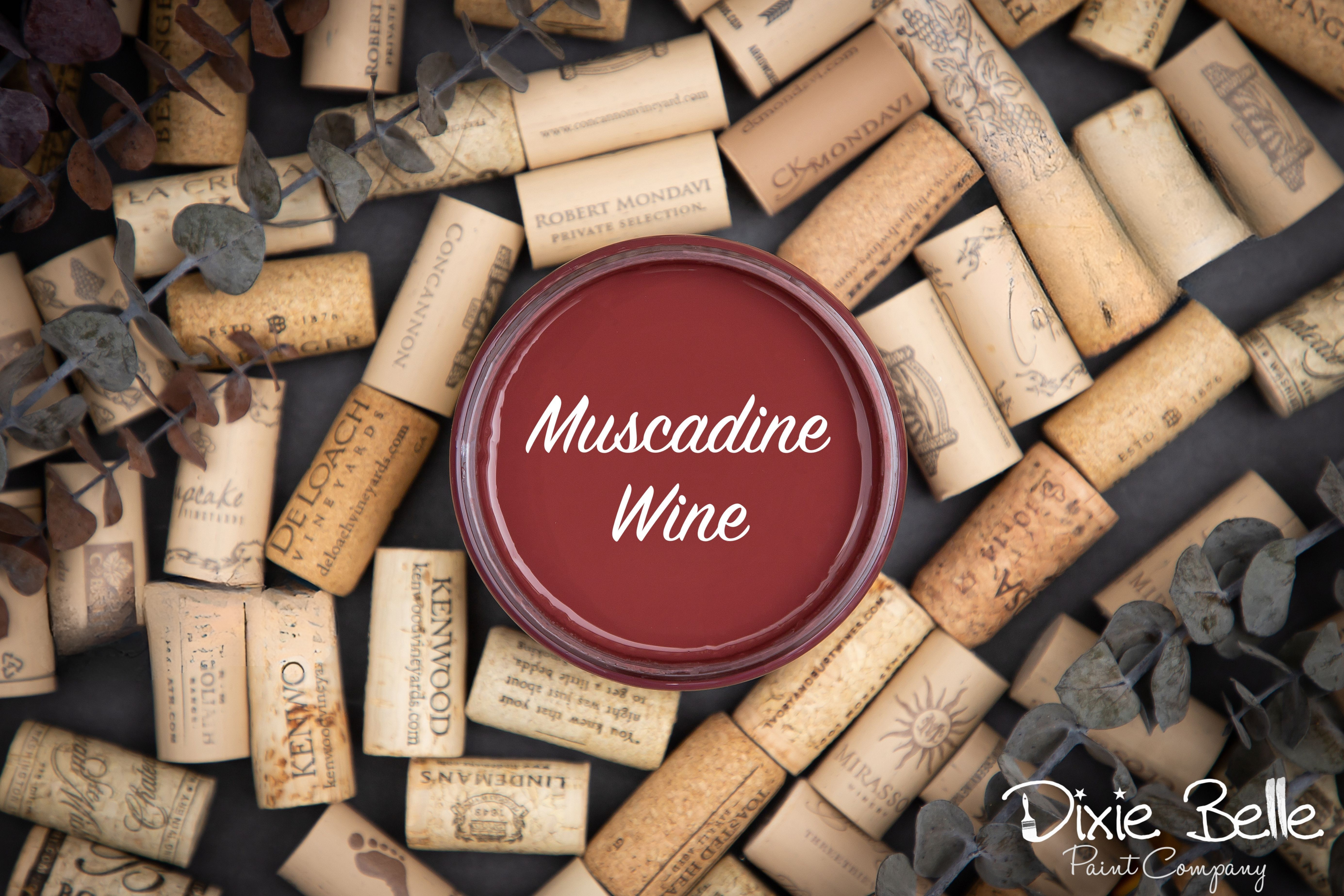 Muscadine Wine (dark red) - Chalk Paint - Dixie Belle Paint (4 sizes)