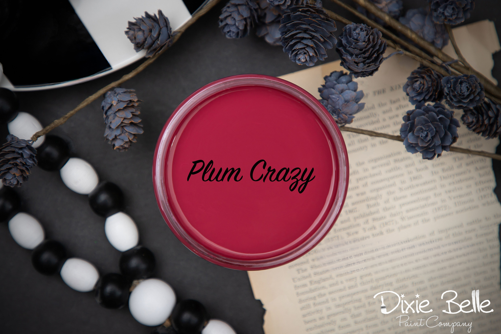 Plum Crazy (deep pink) - Chalk Paint - Dixie Belle Paint (4 sizes)