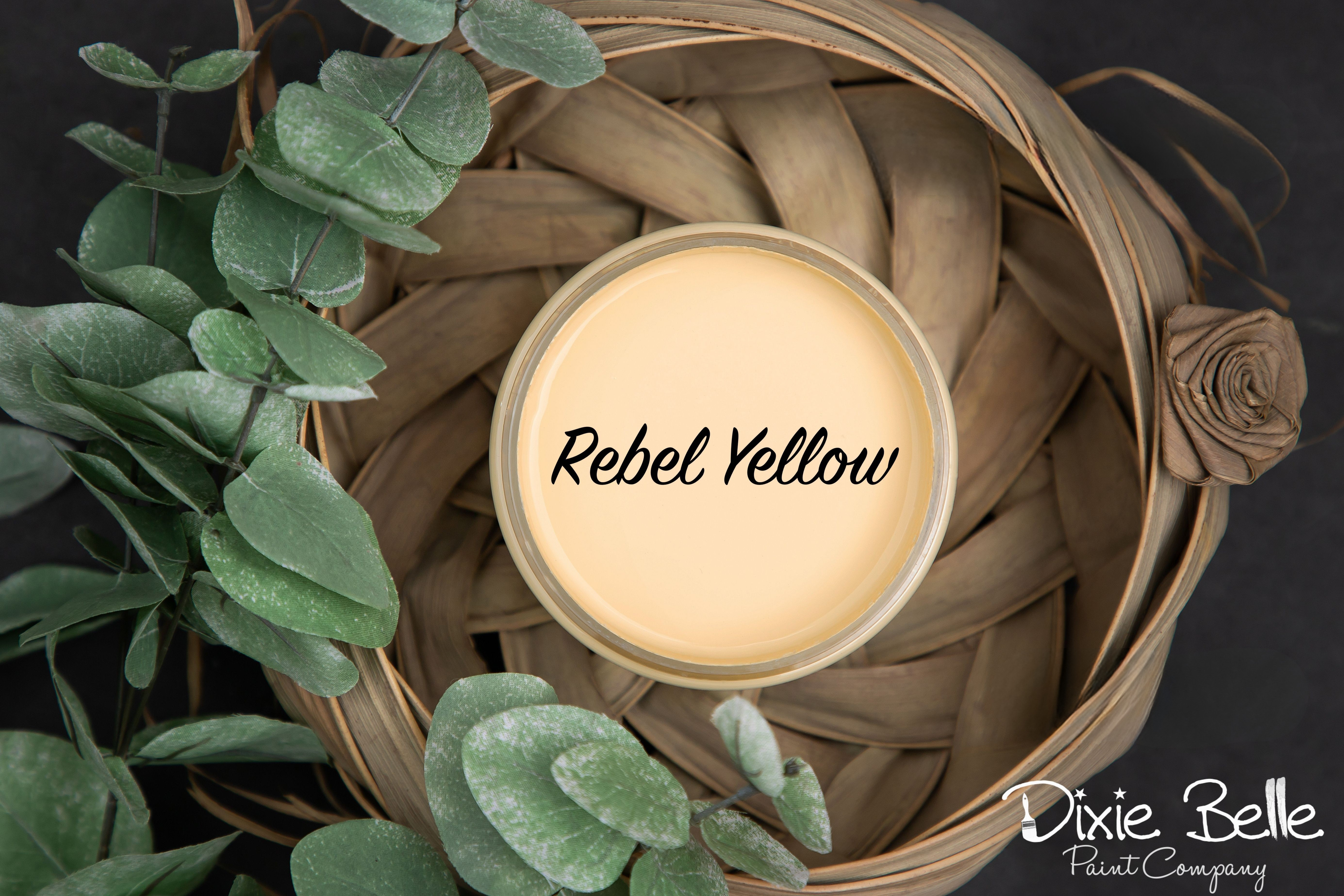 Rebel Yellow (vintage yellow) - Chalk Paint - Dixie Belle Paint (4 sizes)