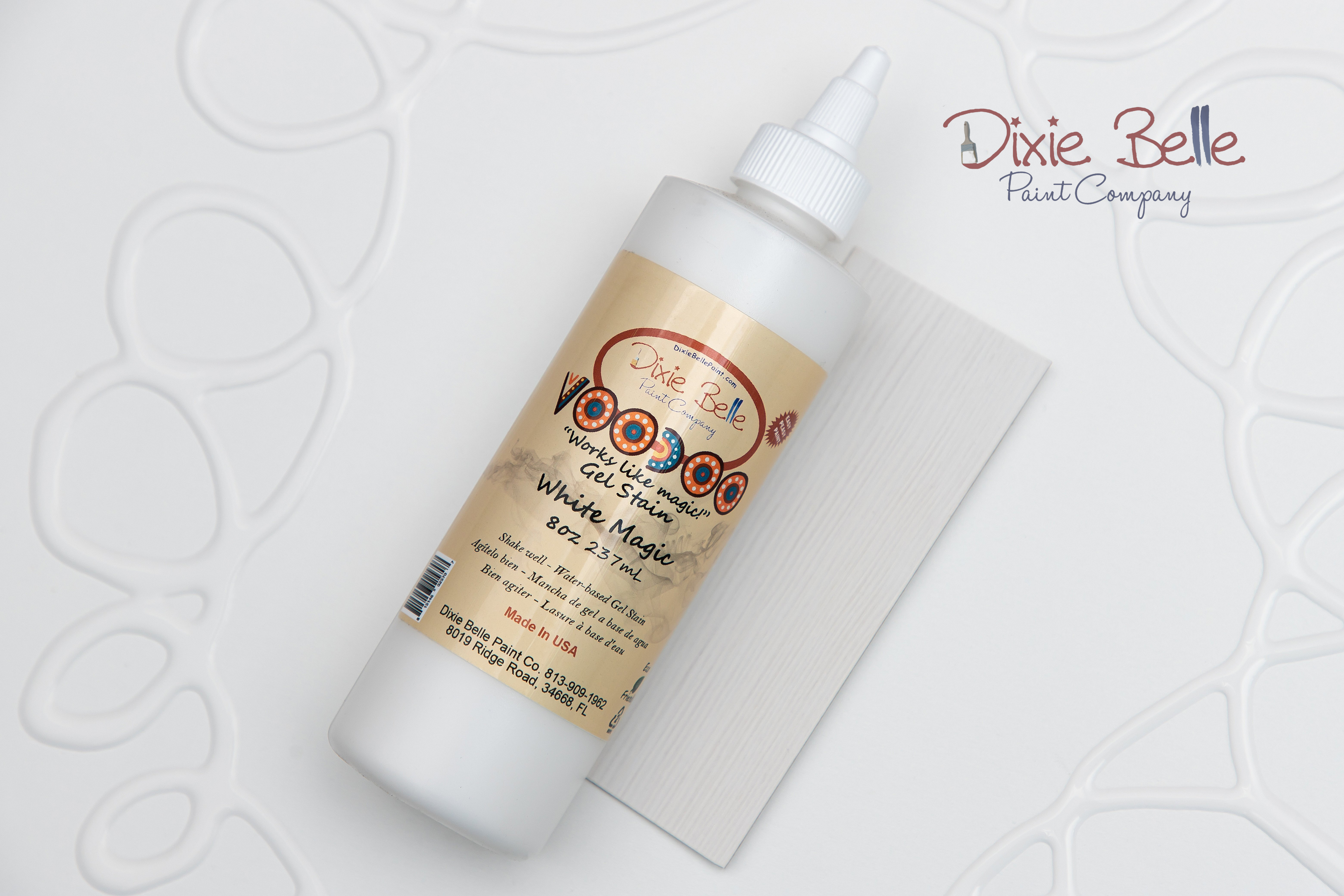 Voodoo Gel Stain - Dixie Belle Paint Company - waterbased stain - 8oz